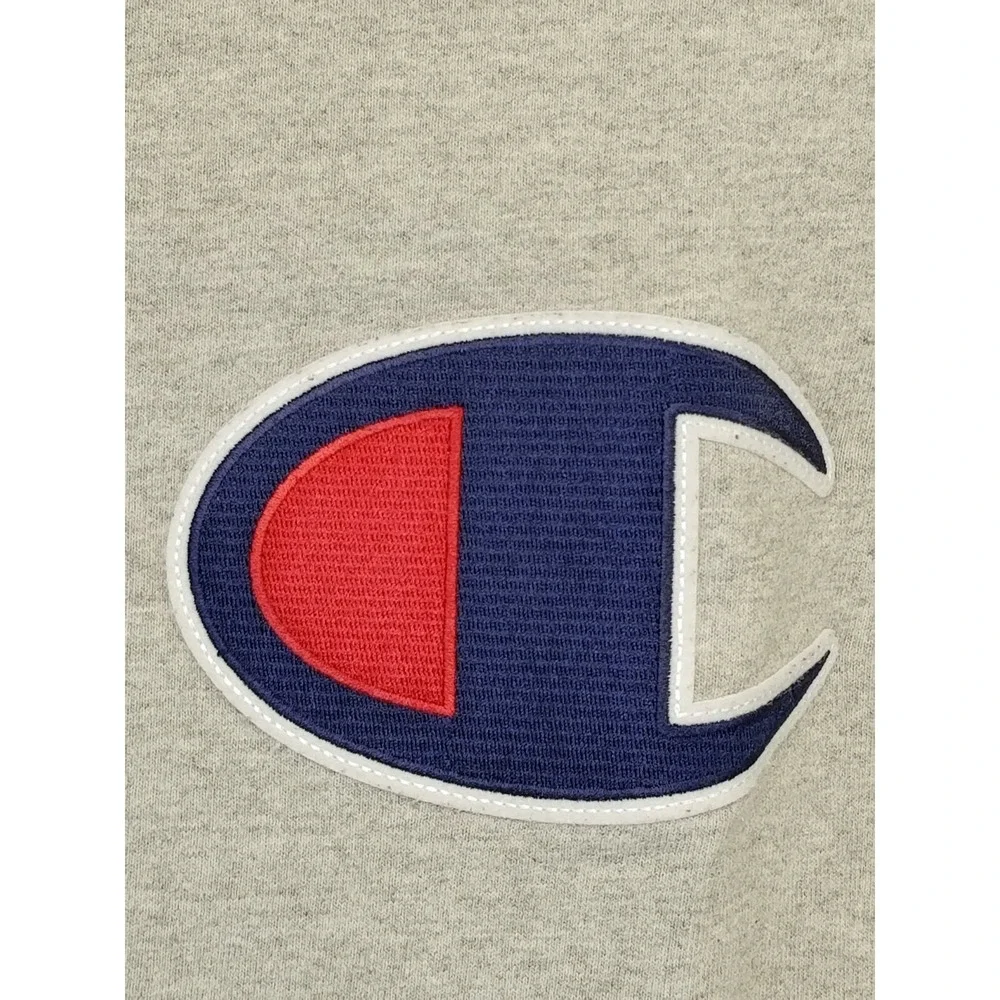 Vintage Champion Men's XL Gray Short Sleeve Logo T-Shirt - Picture 6 of 8